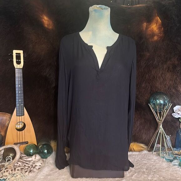 Cloth & Stone blouse L (7002) - Picture 1 of 6